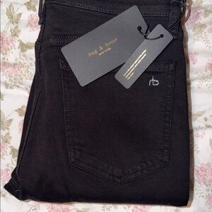 Rag & Bone Charcoal Denim Pants